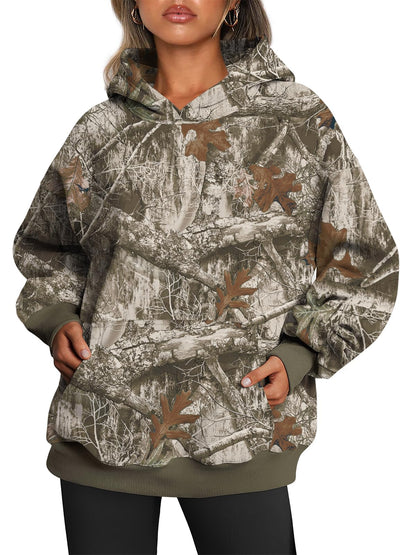 Women's Oversized Pullover Hoodie Casual Sweatshirt