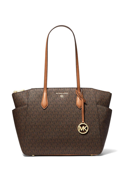 Women Medium Top Zip Tote Bag Classic Carry Bag