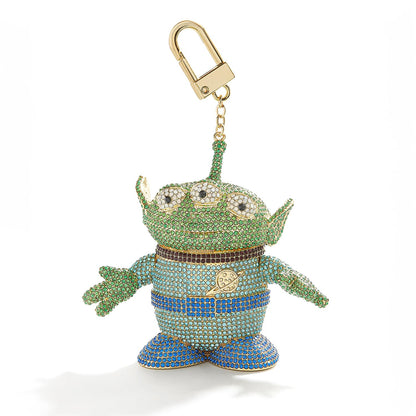 3D Character Bag Charm Keychain Backpack Purse Accessory