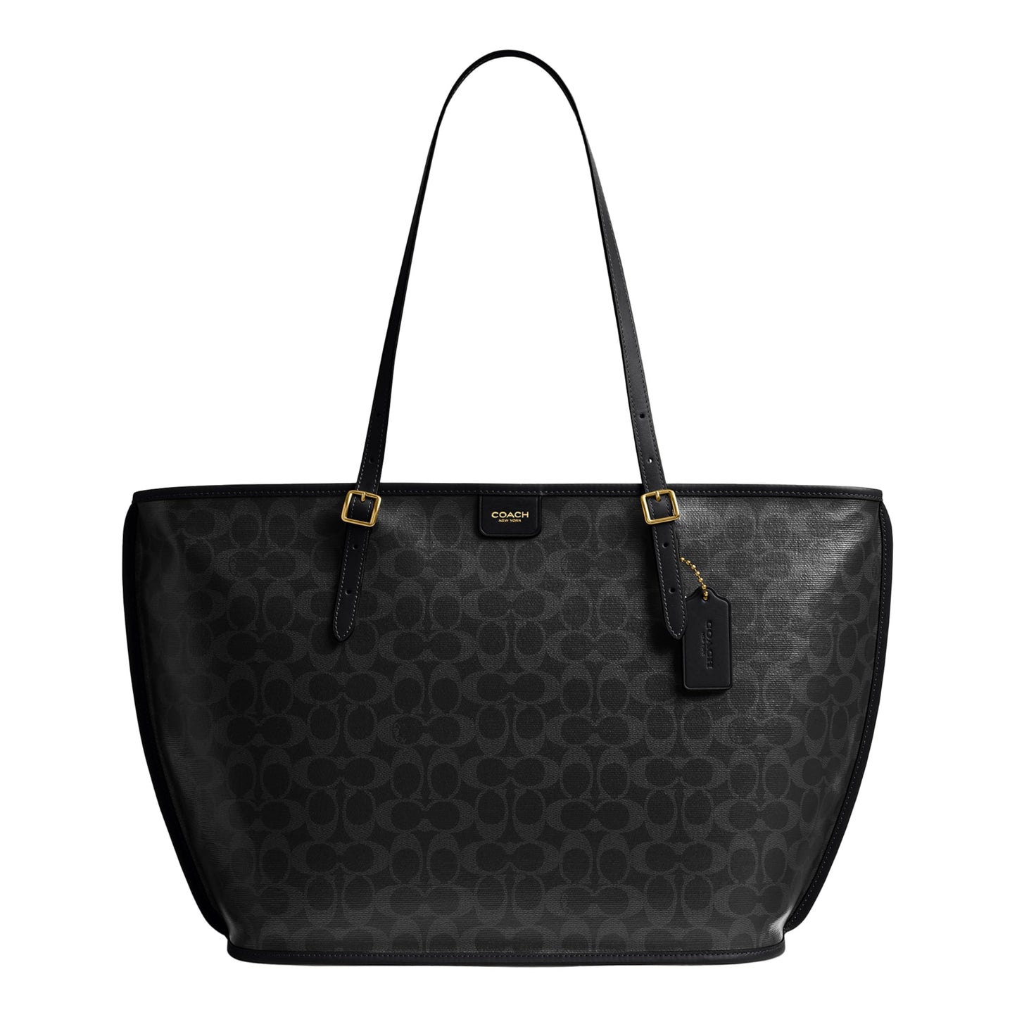 Signature Canvas Taxi Tote Bag Classic Carry Bag