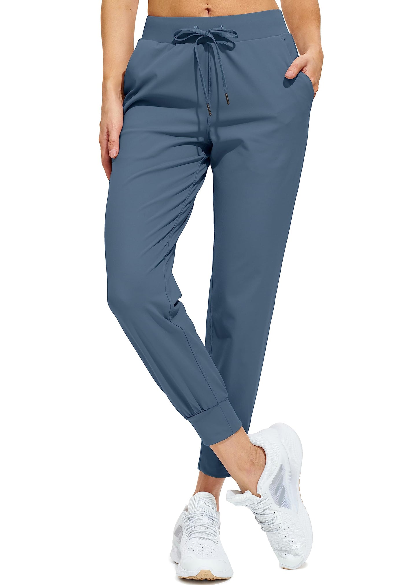 Women Athletic Jogger Pants Running Sweatpants Pockets Tapered Fit