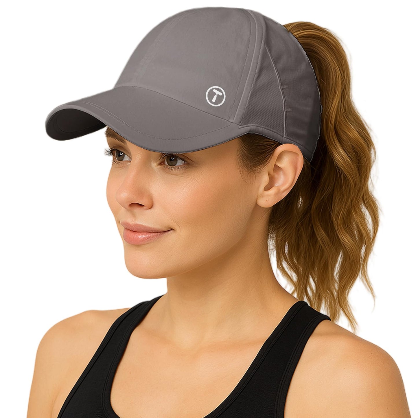 Cooling UV50 High Ponytail Baseball Cap Women Quick Dry Sport Hat