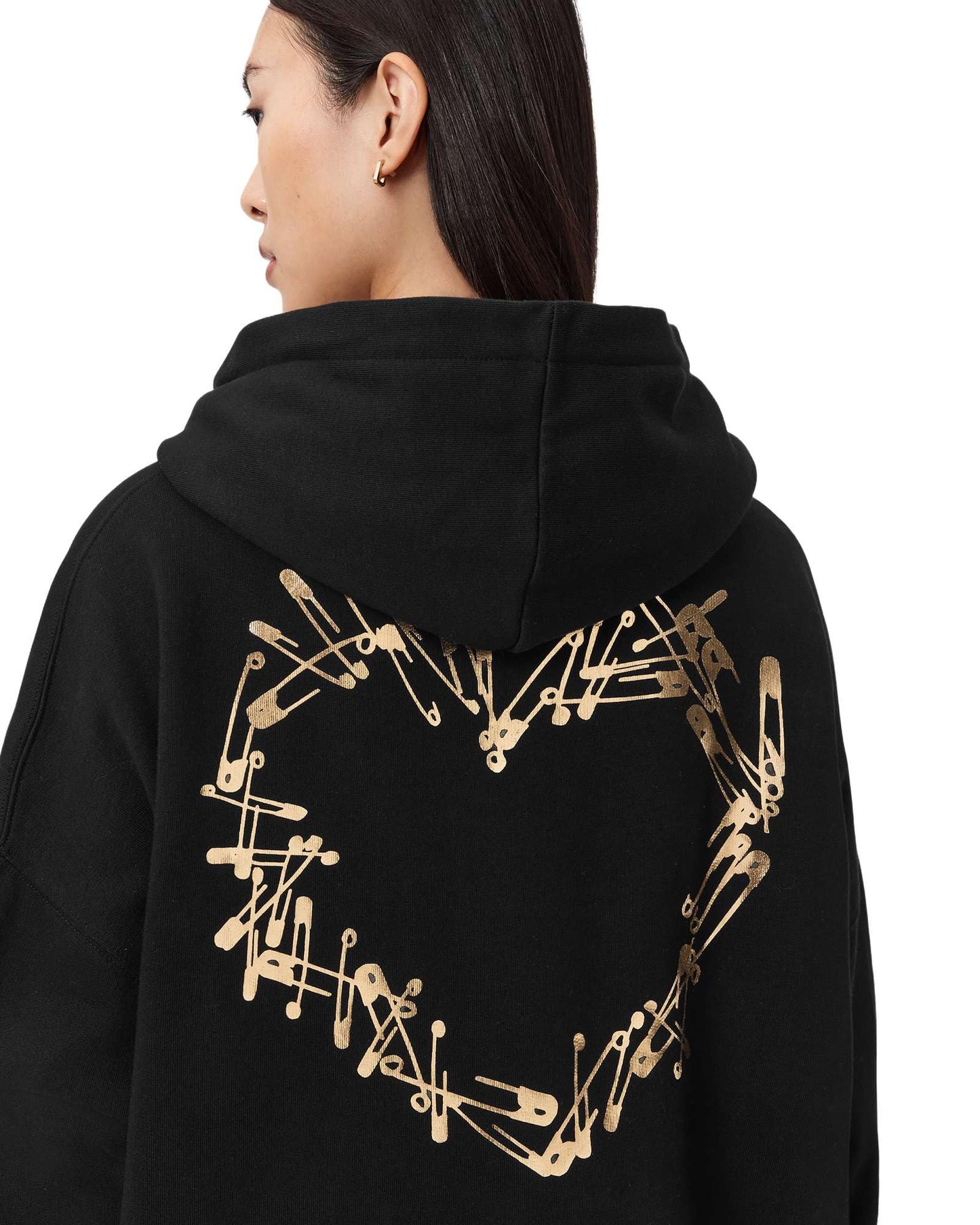 Women Cora Etie Hoodie AllSaints Style Casual Sweatshirt