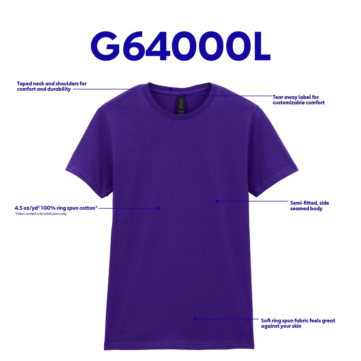 Women's Softstyle Cotton T-Shirt Multipack