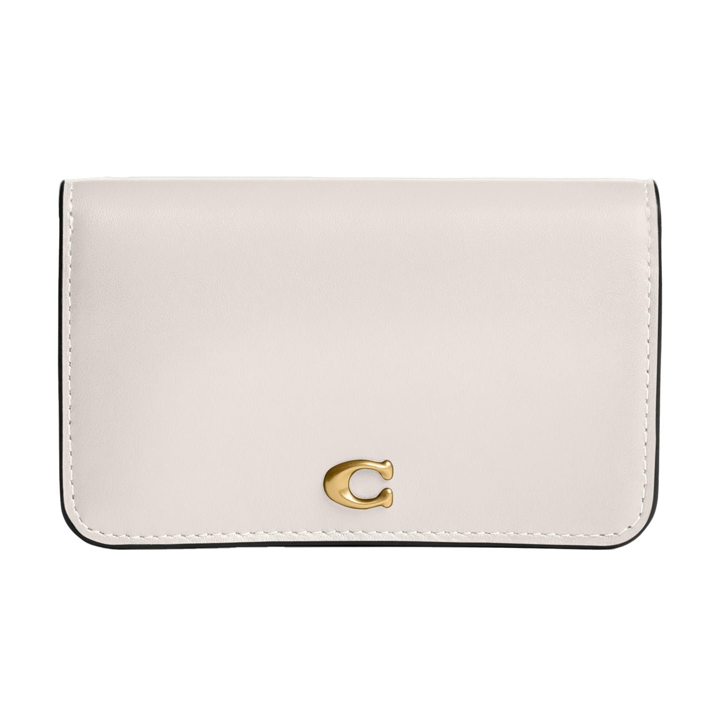 Slim Calf Leather Card Case Wallet Essential Holder