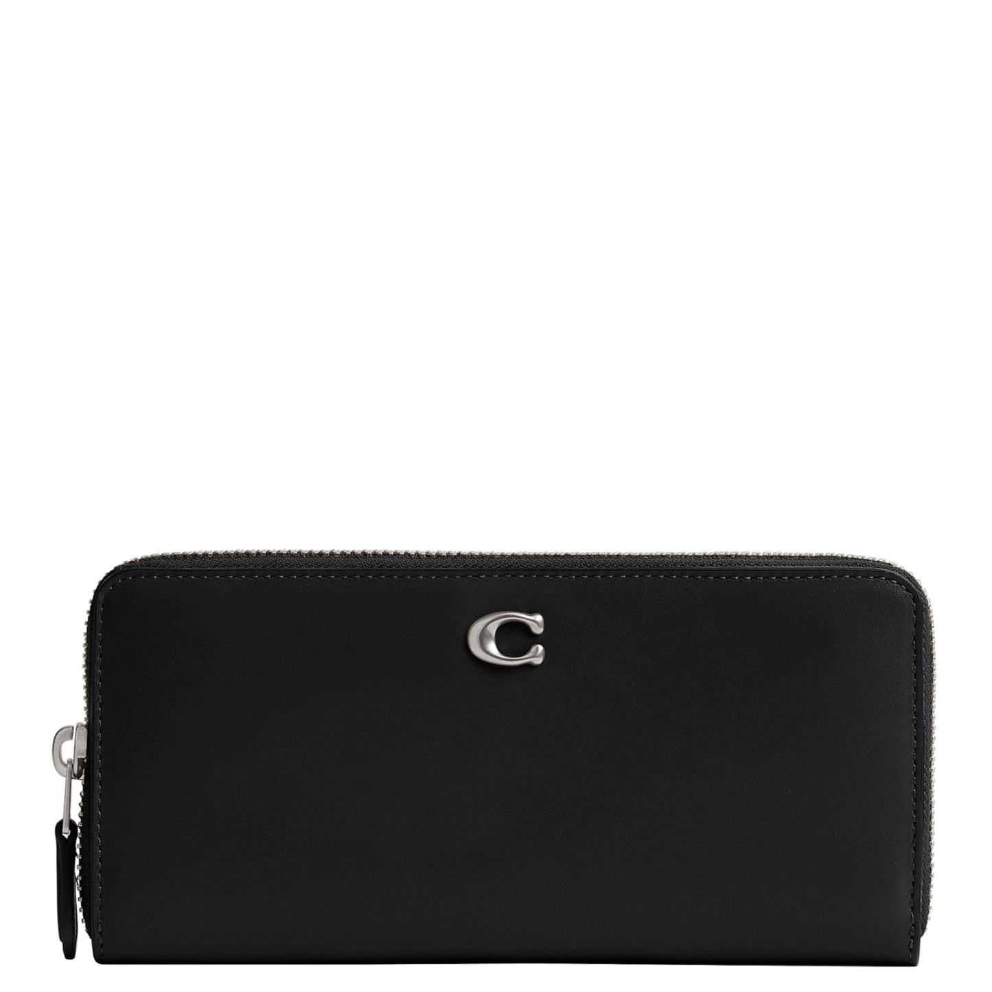 Slim Accordion Zip Leather Wallet Organizer Accessory