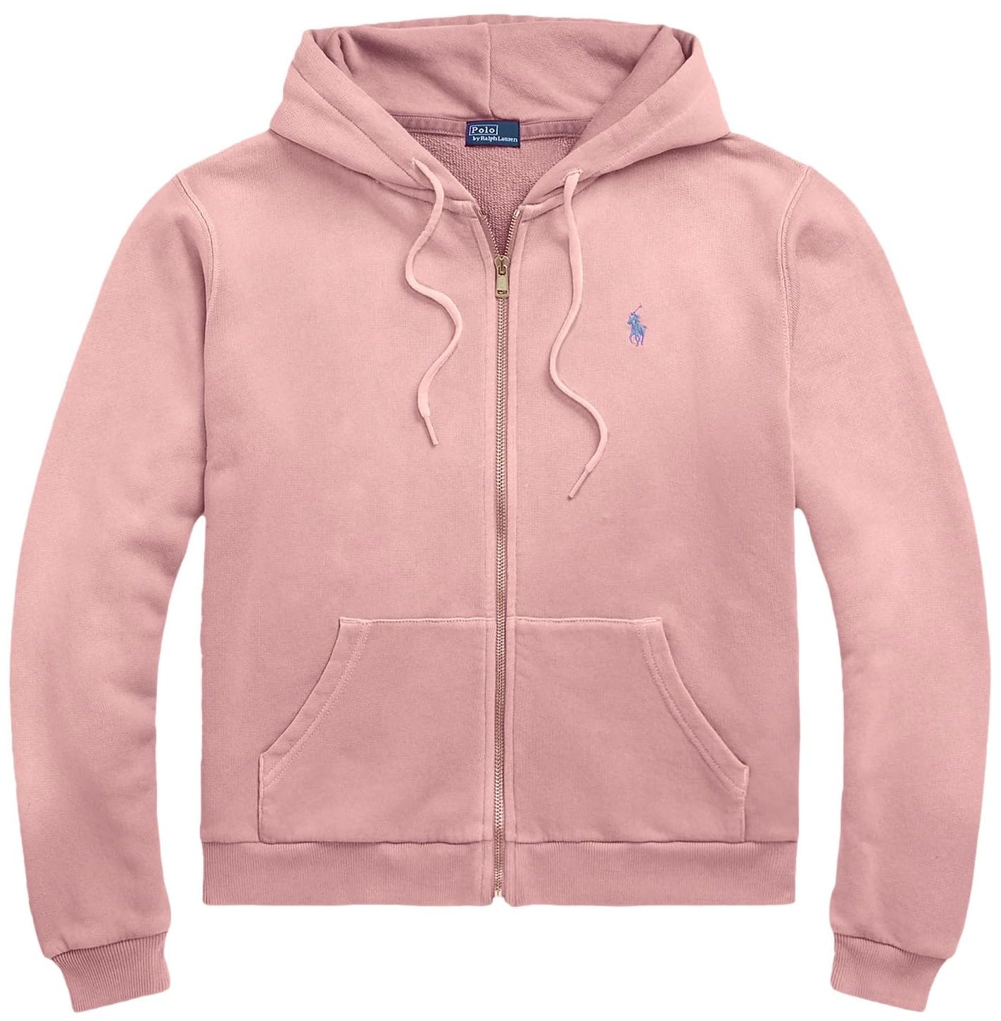 Women Full Zip Hoodie Ralph Lauren Style Casual Sweatshirt
