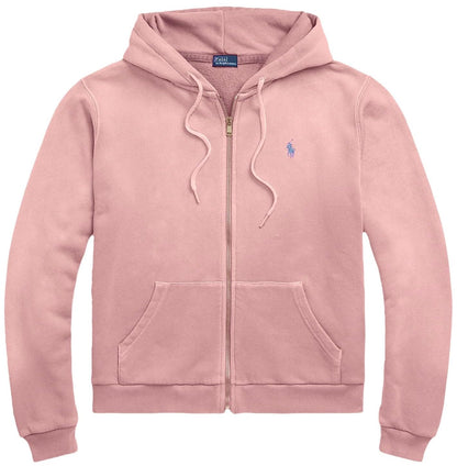 Women Full Zip Hoodie Ralph Lauren Style Casual Sweatshirt