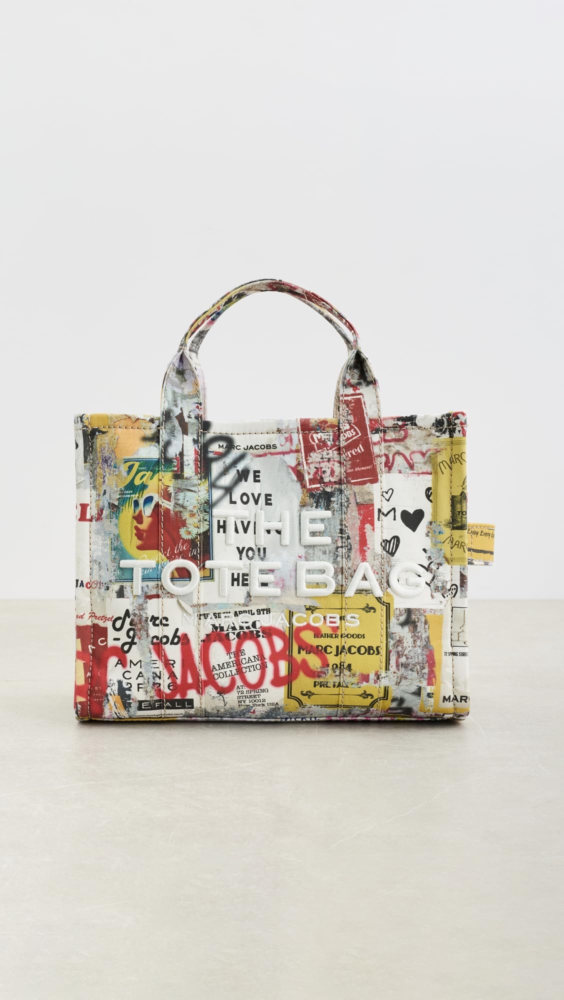 Women Medium Canvas Tote Bag Marc Jacobs Style