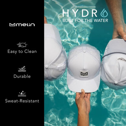 Water Resistant Snapback Baseball Cap Golf Running Workout Hat