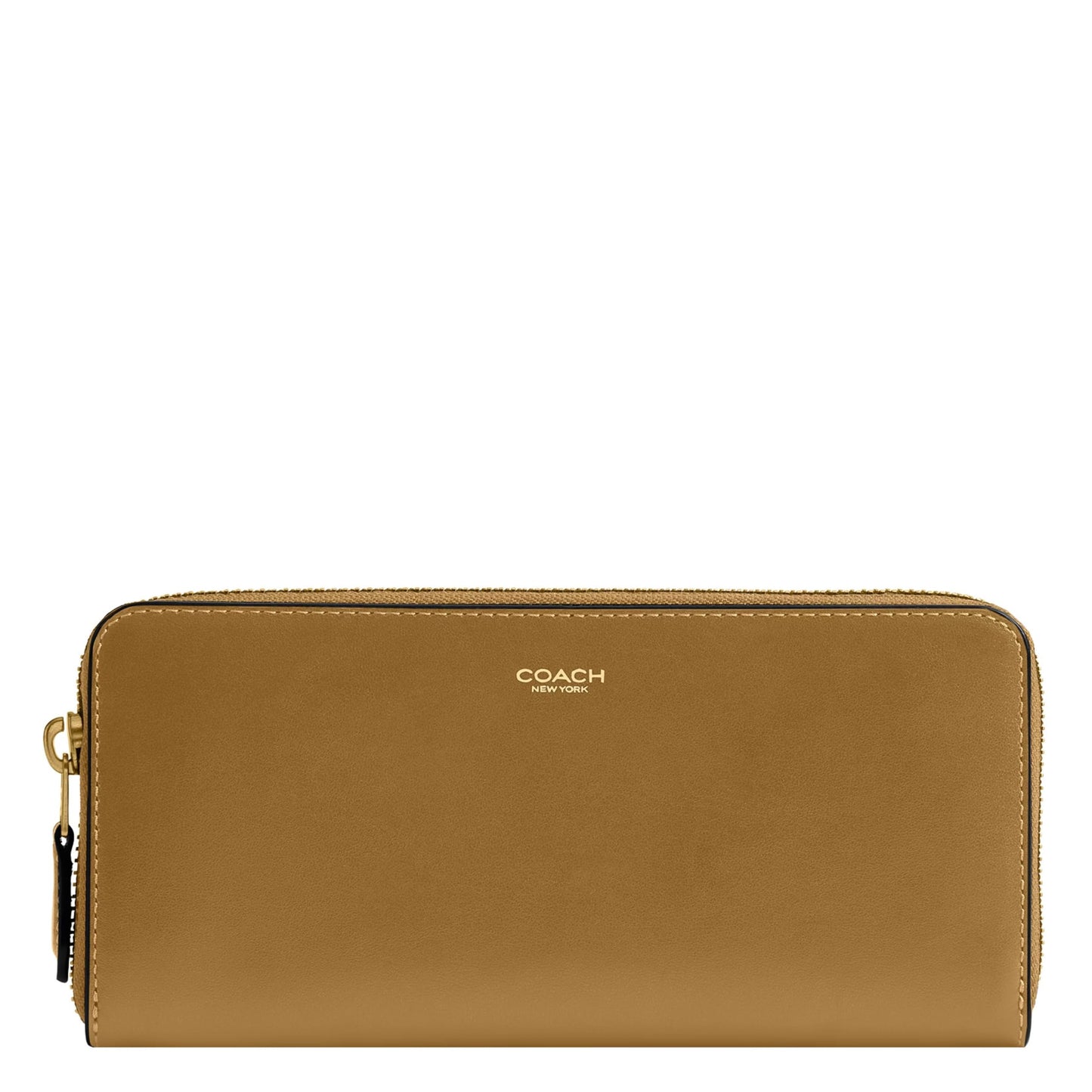 Slim Accordion Zip Leather Wallet Organizer Accessory