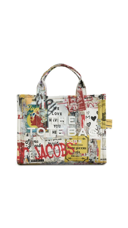 Women Medium Canvas Tote Bag Marc Jacobs Style