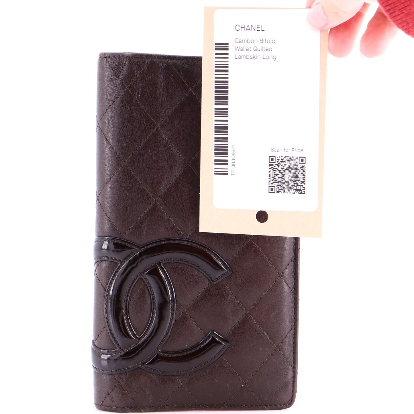Quilted Leather Bifold Wallet Long Zip Accessory