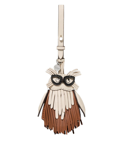 Leather Taxi Bag Charm Keychain Roll Charm Accessory