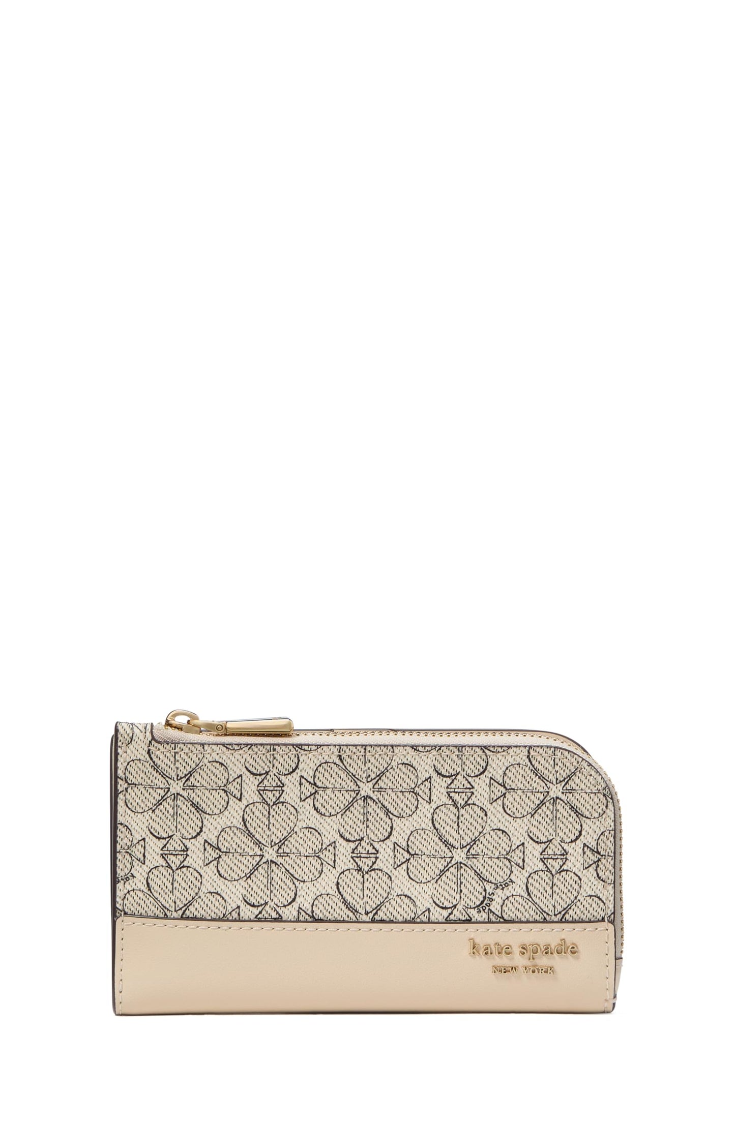 Embossed Leather Slim Bifold Wallet Small Compact