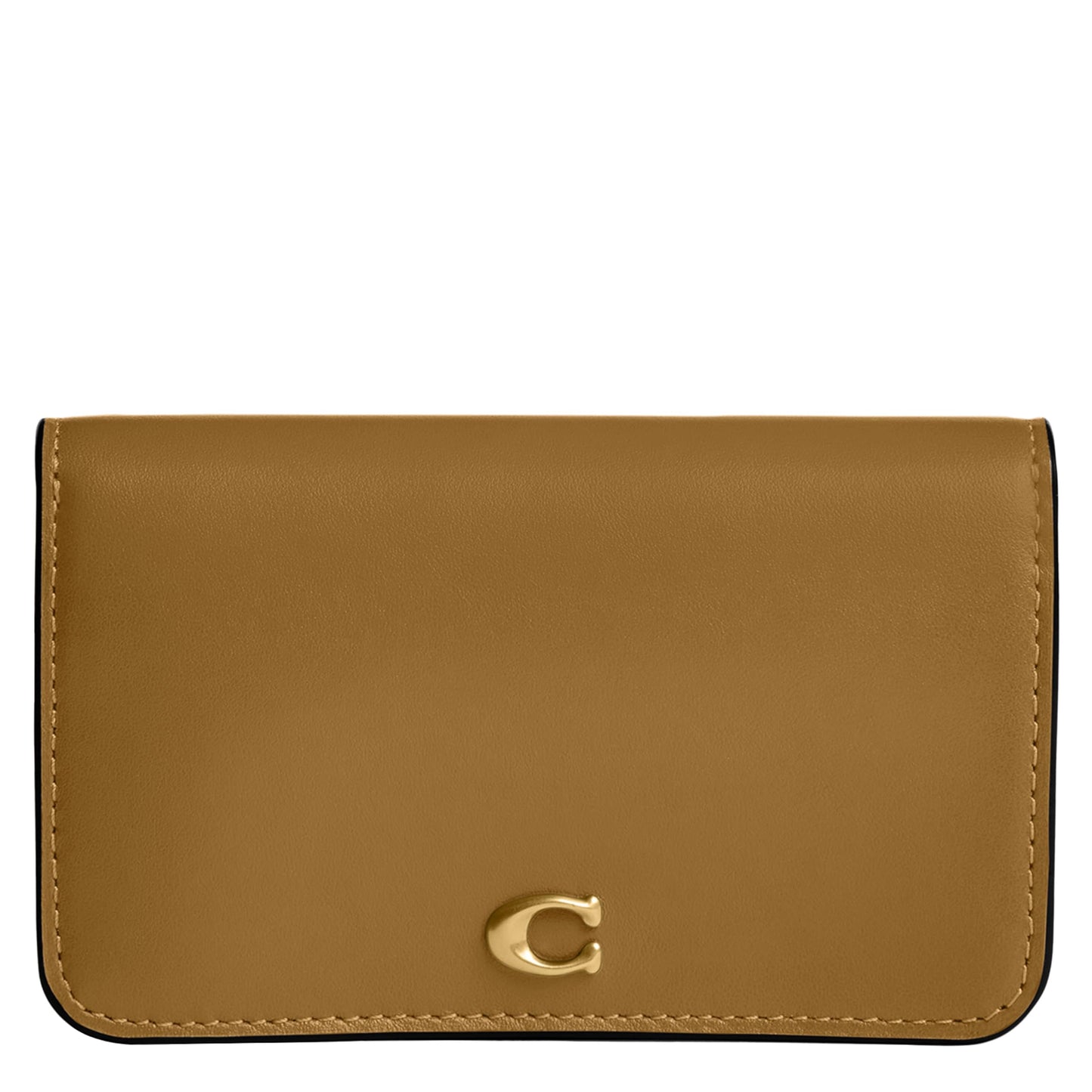 Slim Calf Leather Card Case Wallet Essential Holder
