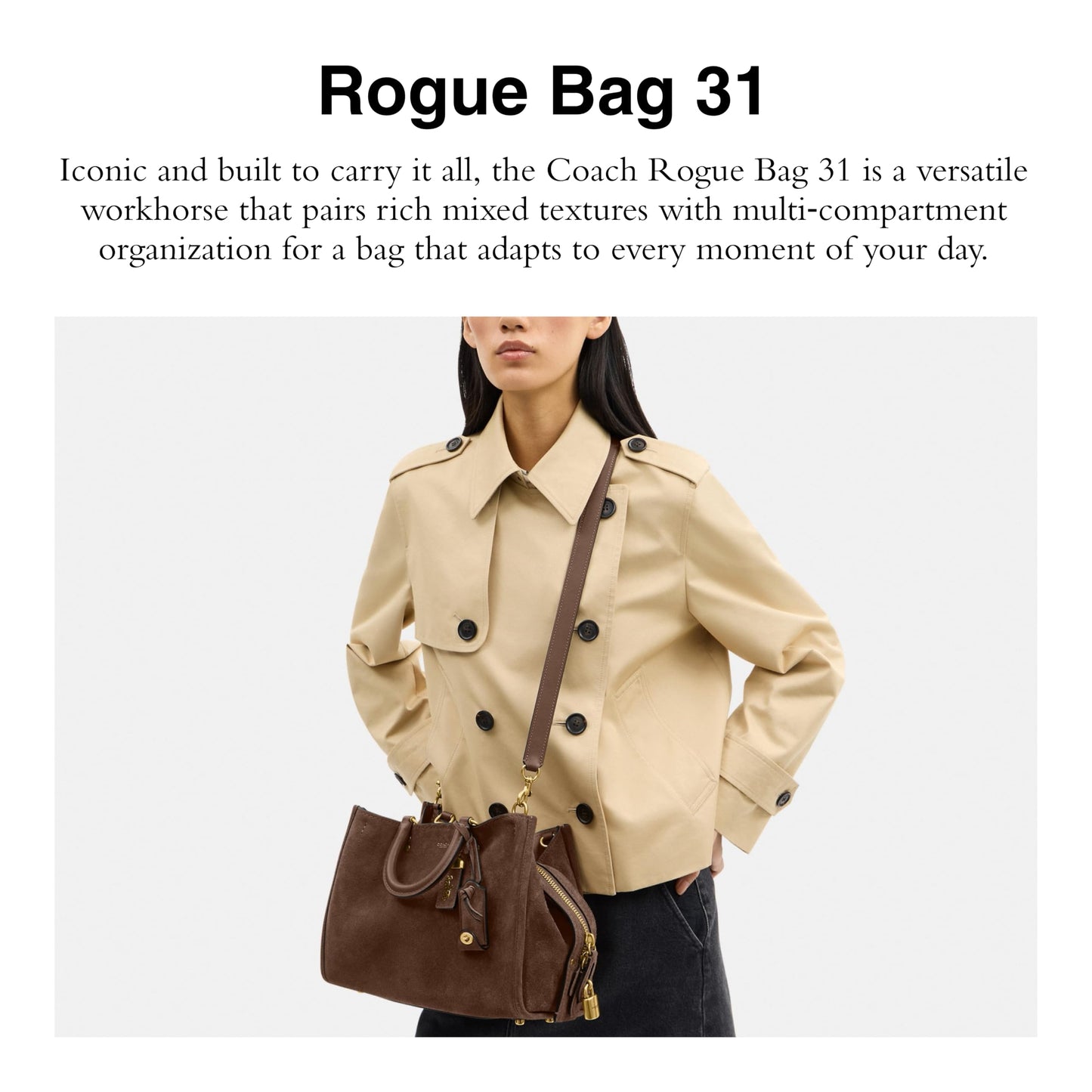 Women Rogue Bag 31 Classic Leather Tote Bag