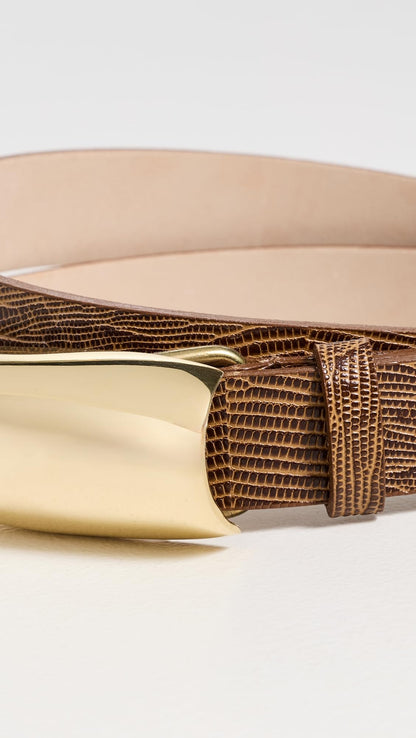 Leather Belt Women Slim Buckle Fashion Accessory
