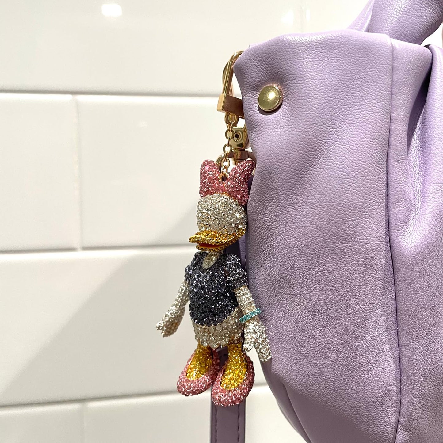 3D Character Bag Charm Keychain Backpack Purse Accessory