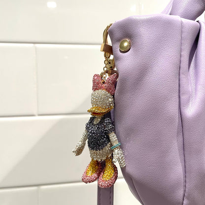 3D Character Bag Charm Keychain Backpack Purse Accessory