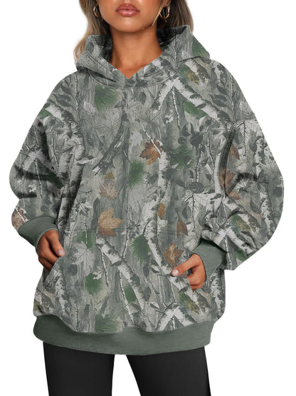 Women's Oversized Pullover Hoodie Casual Sweatshirt