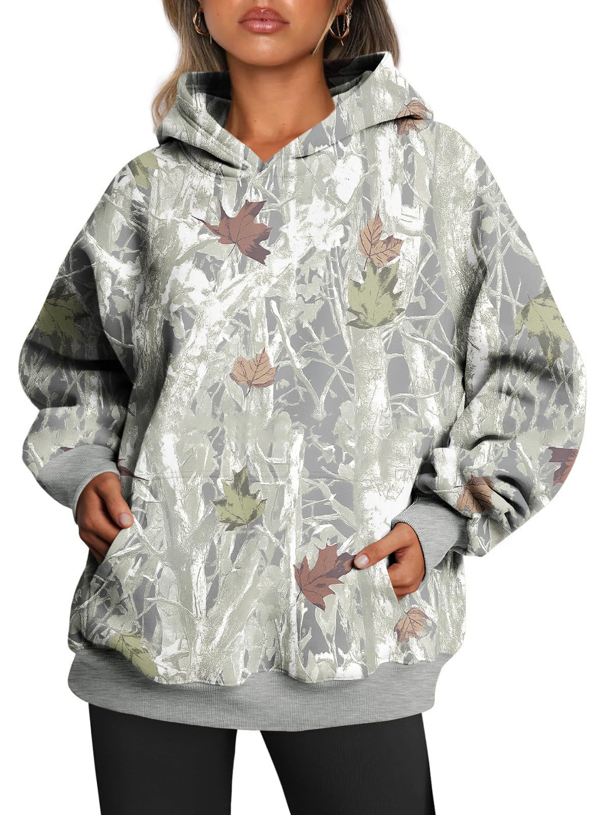 Women's Oversized Pullover Hoodie Casual Sweatshirt