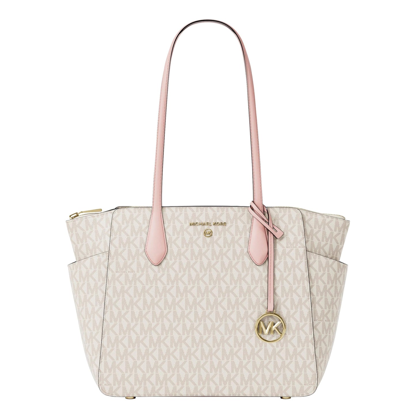Women Medium Top Zip Tote Bag Classic Carry Bag