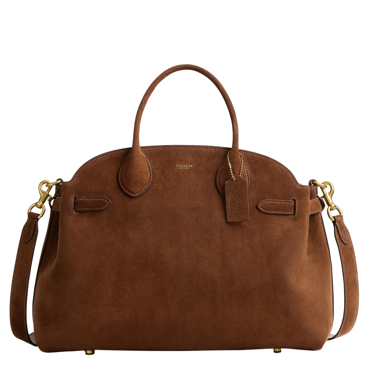 Women Soft Empire Carryall 40 Tote Bag Classic Leather