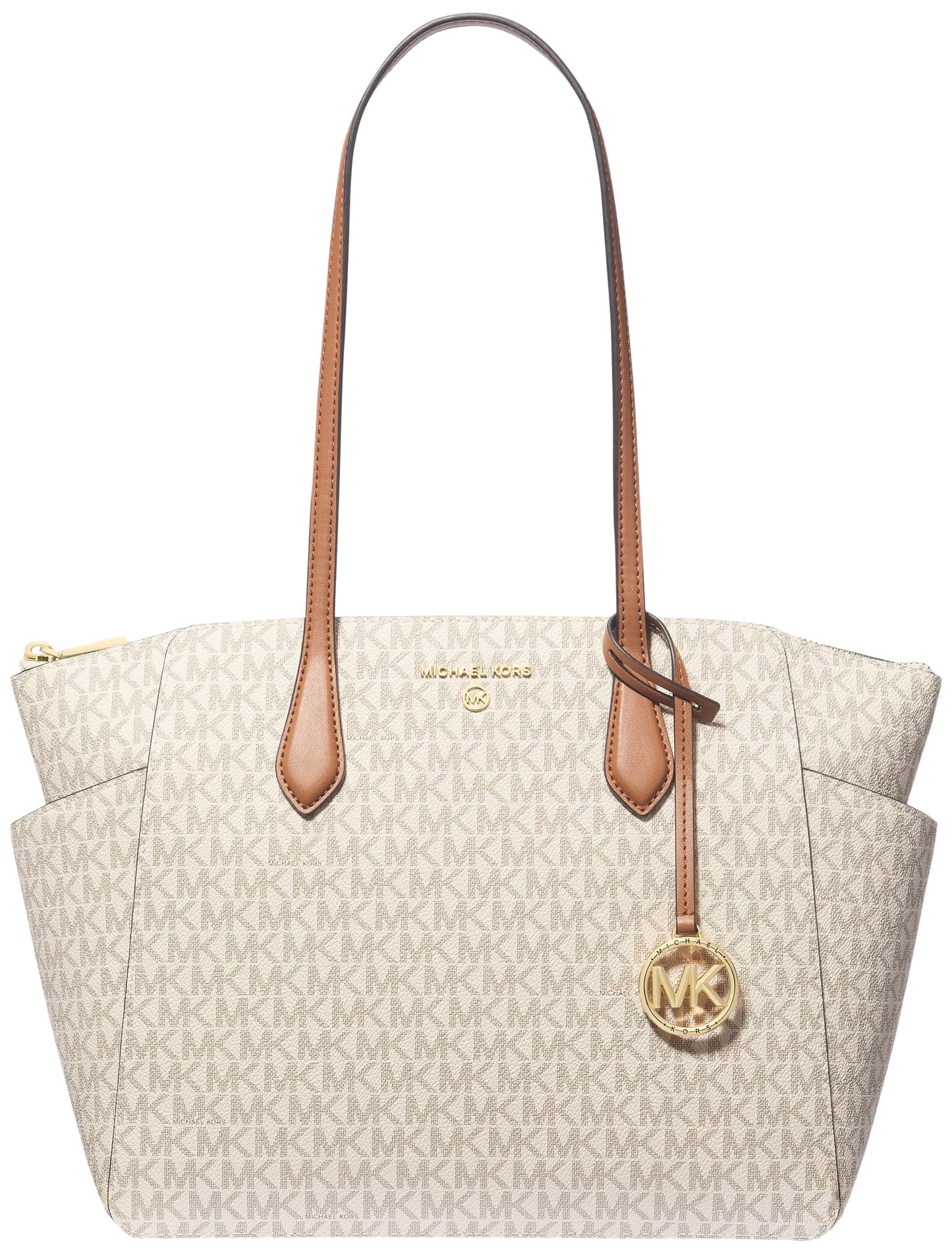 Women Medium Top Zip Tote Bag Classic Carry Bag