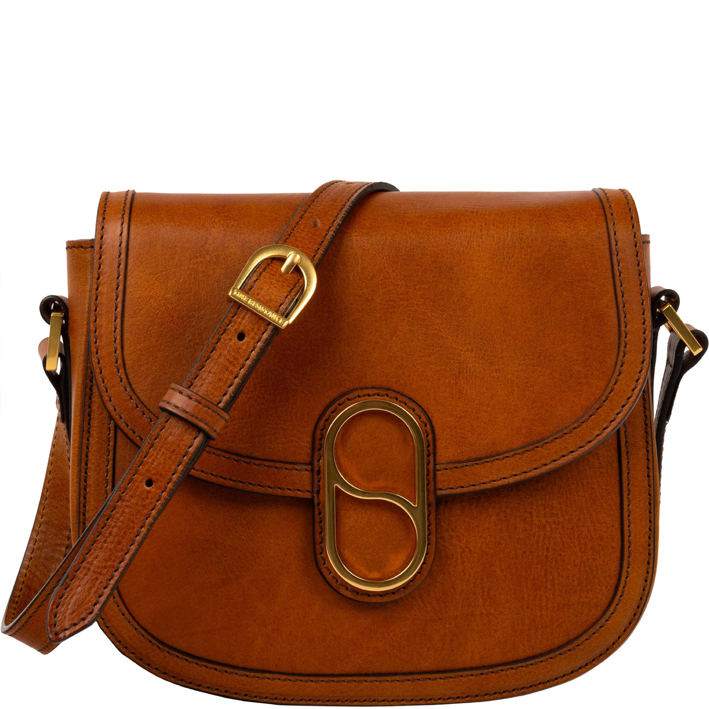Women Full Grain Leather Crossbody Messenger Bag