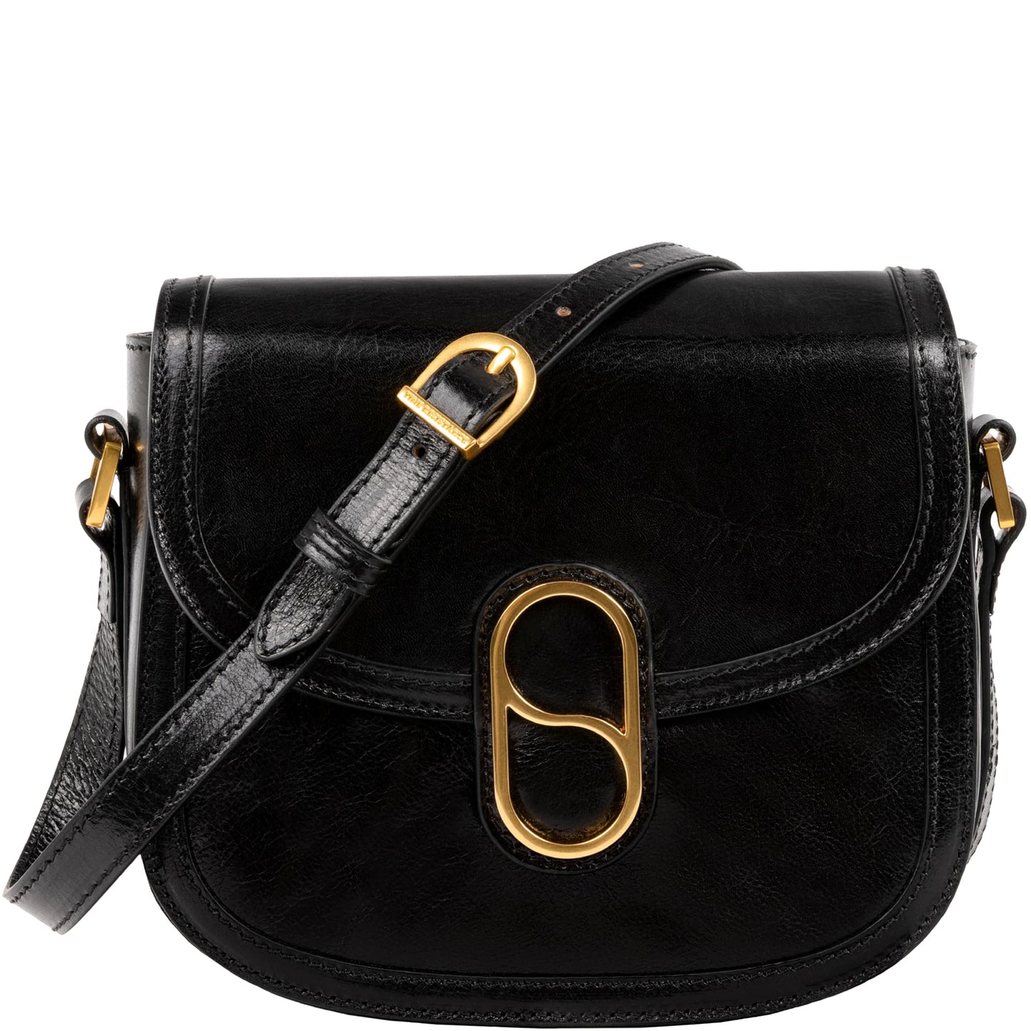 Women Full Grain Leather Crossbody Messenger Bag
