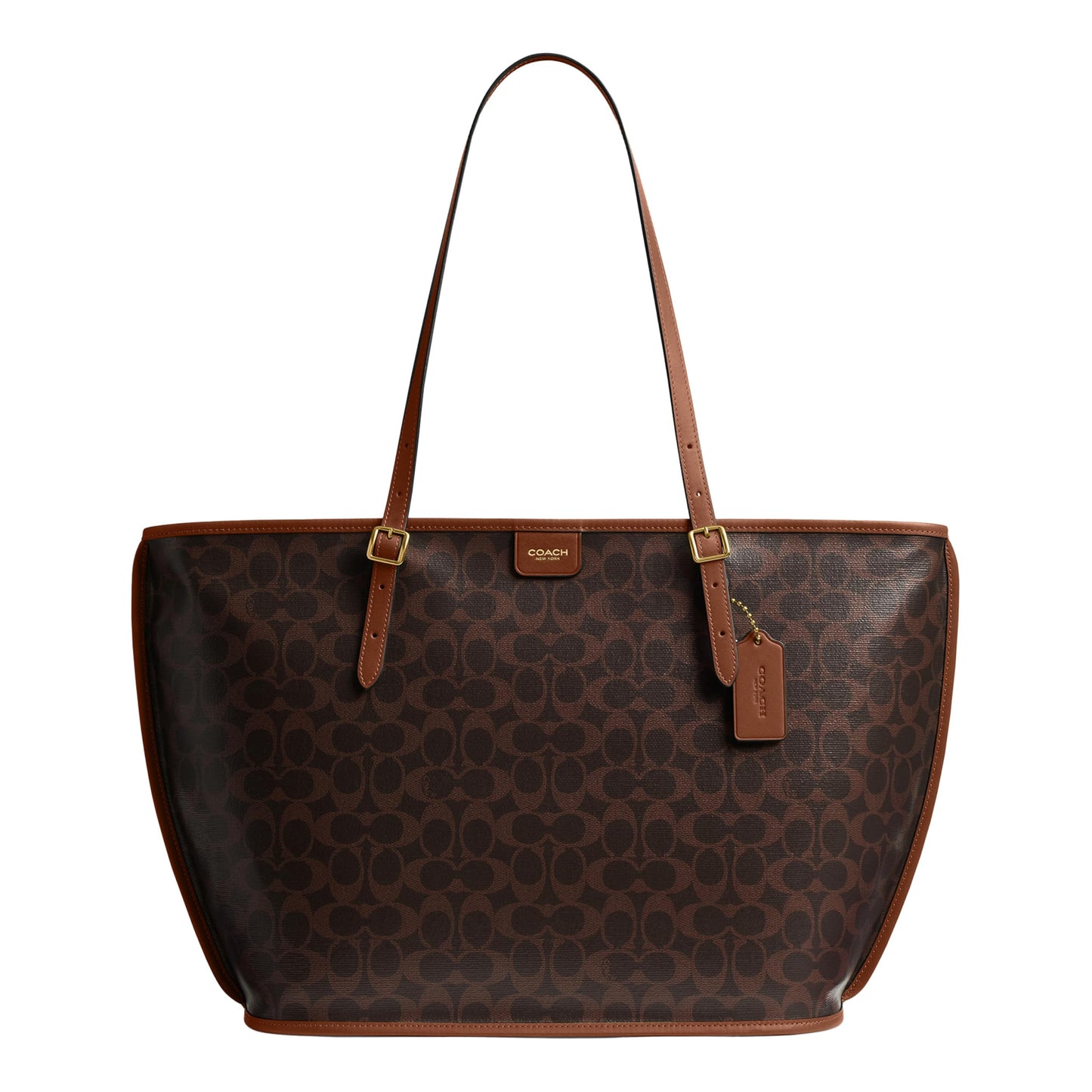 Signature Canvas Taxi Tote Bag Classic Carry Bag
