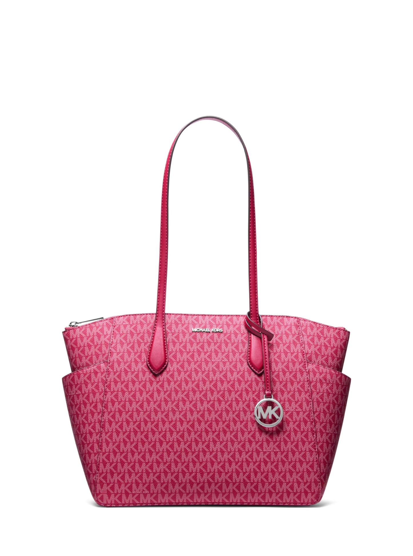Women Medium Top Zip Tote Bag Classic Carry Bag