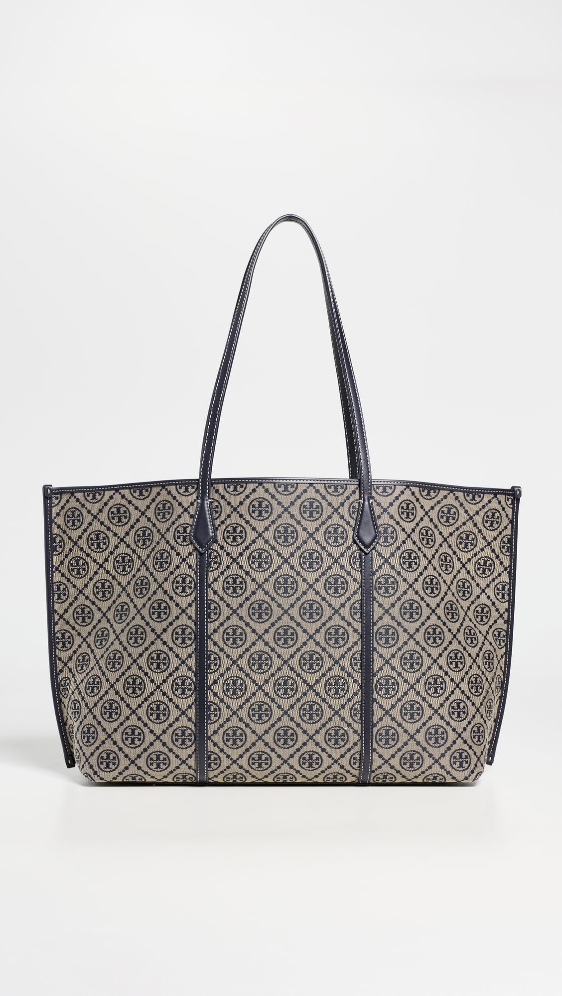 Women Perry T Monogram Tote Bag Classic Carry Bag