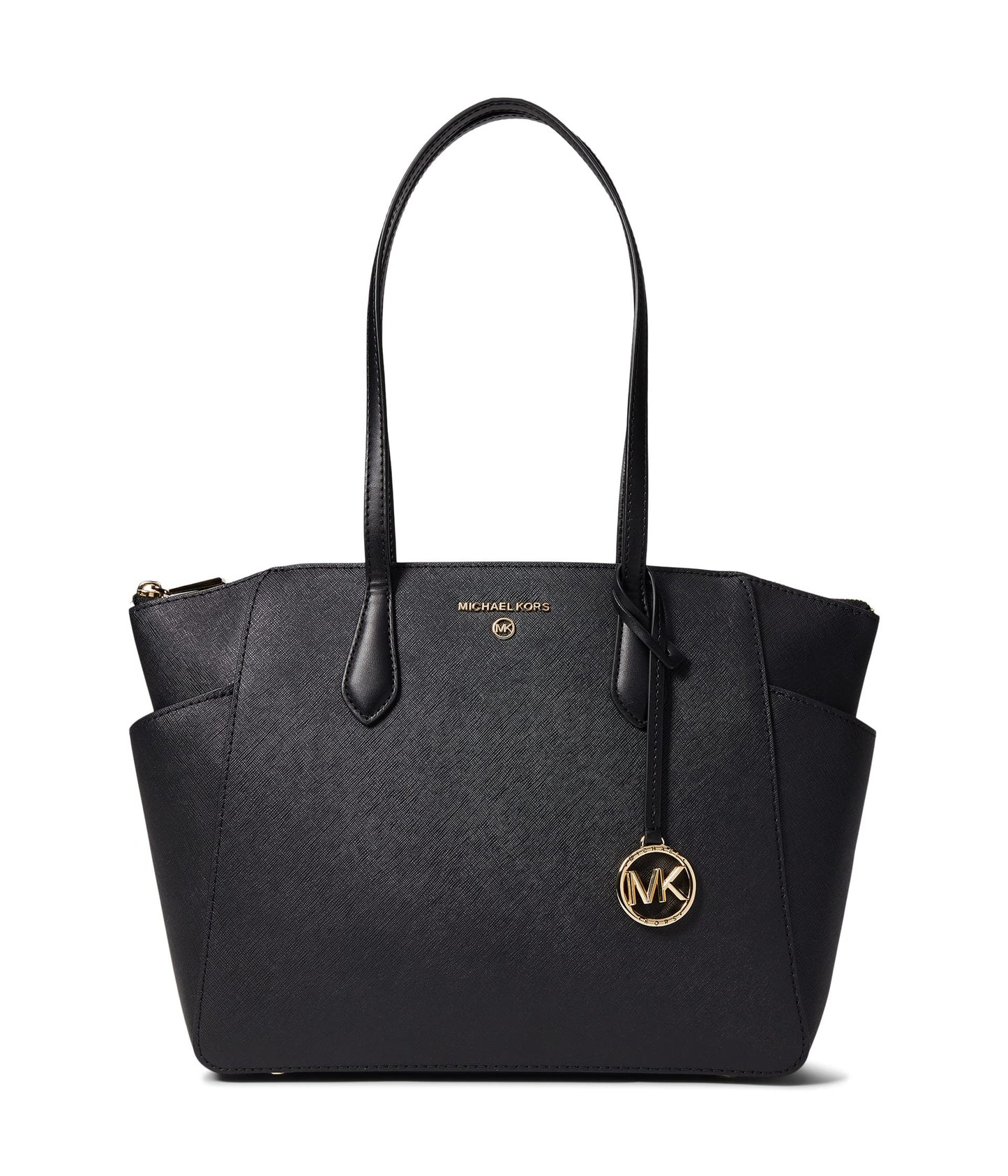 Women Medium Top Zip Tote Bag Classic Carry Bag