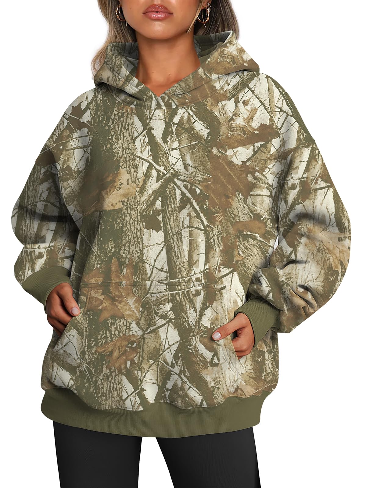 Women's Oversized Pullover Hoodie Casual Sweatshirt