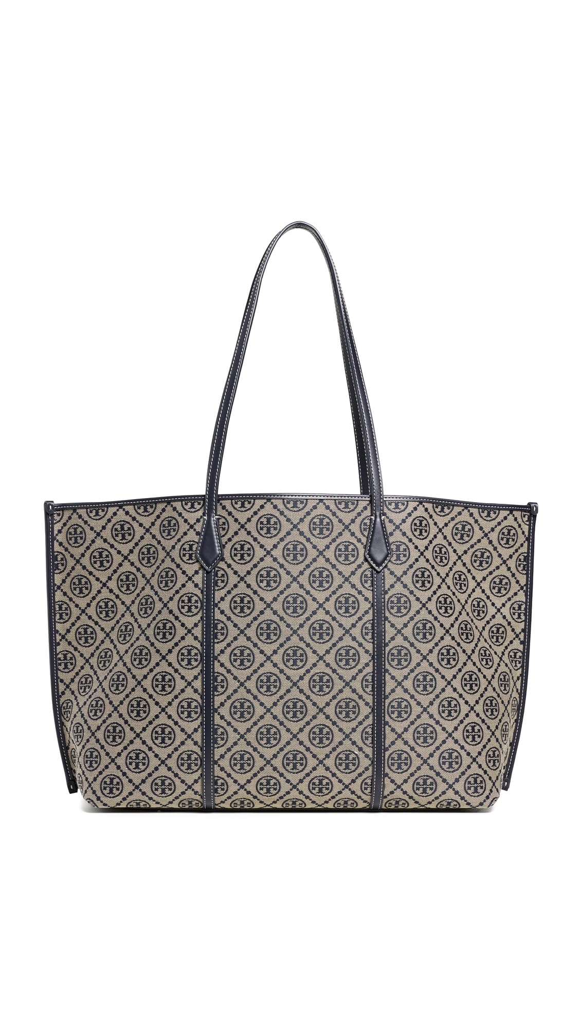 Women Perry T Monogram Tote Bag Classic Carry Bag