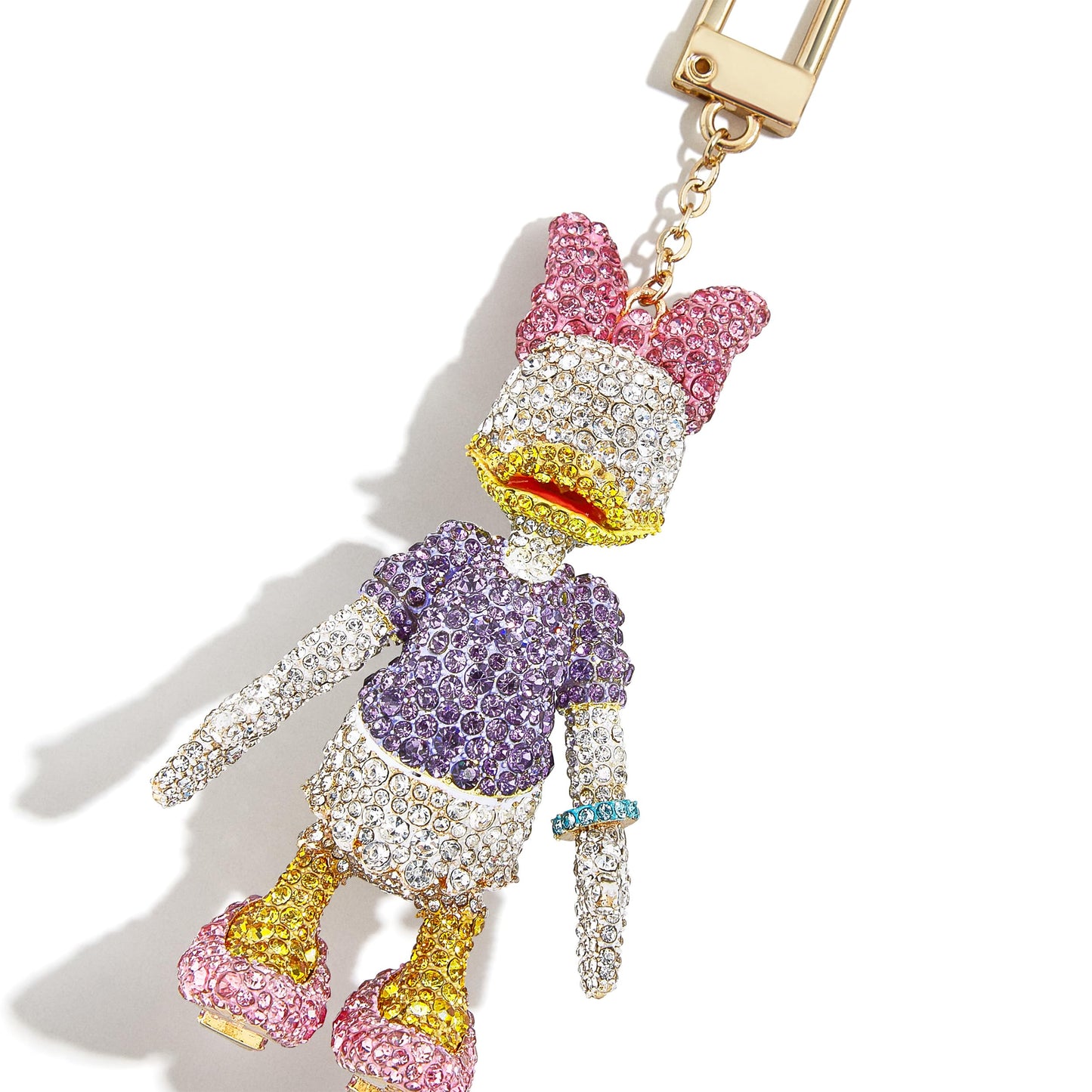 3D Character Bag Charm Keychain Backpack Purse Accessory