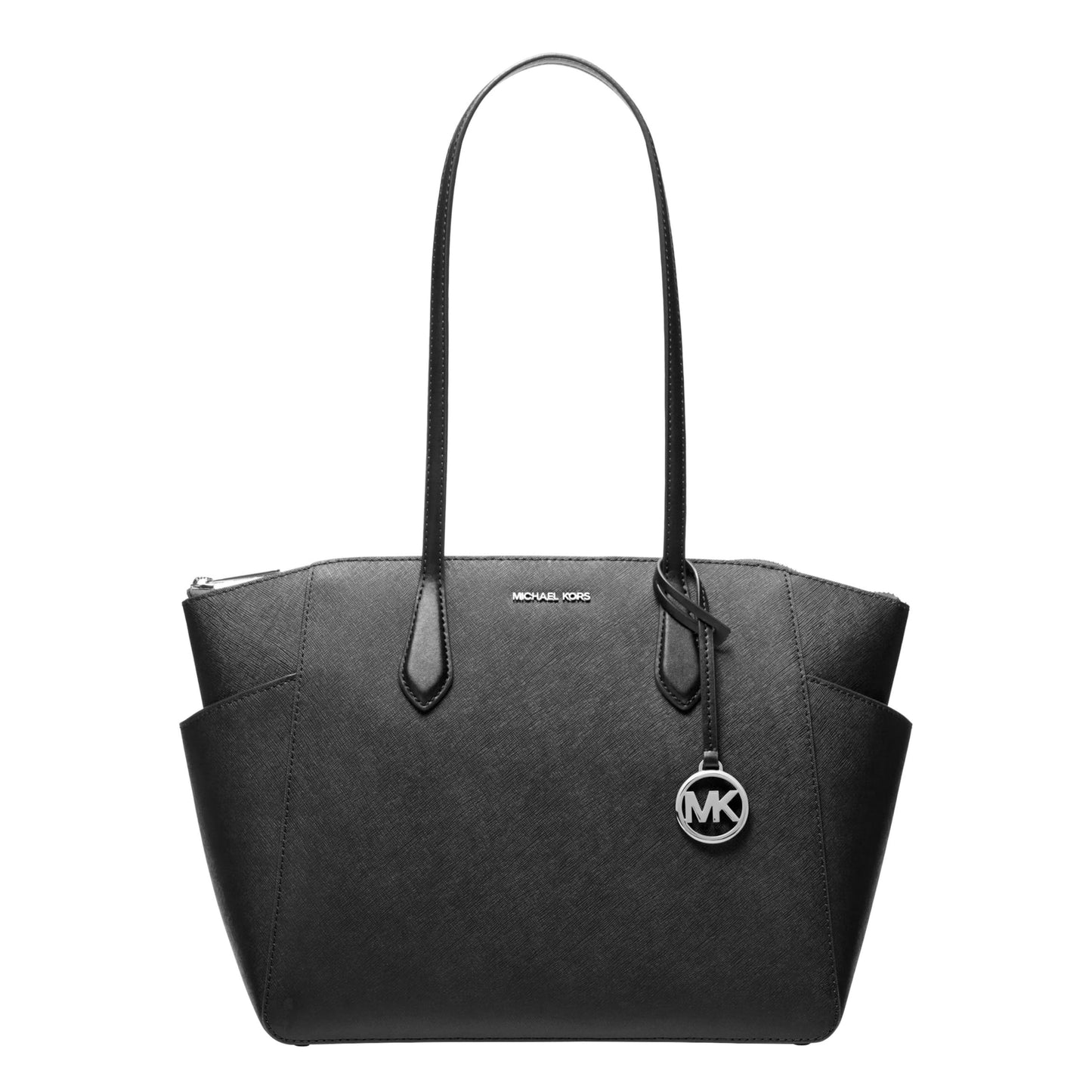 Women Medium Top Zip Tote Bag Classic Carry Bag